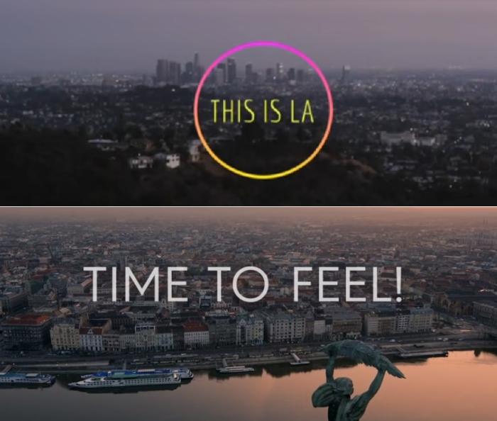 Budapest och LA reklam OS 2024